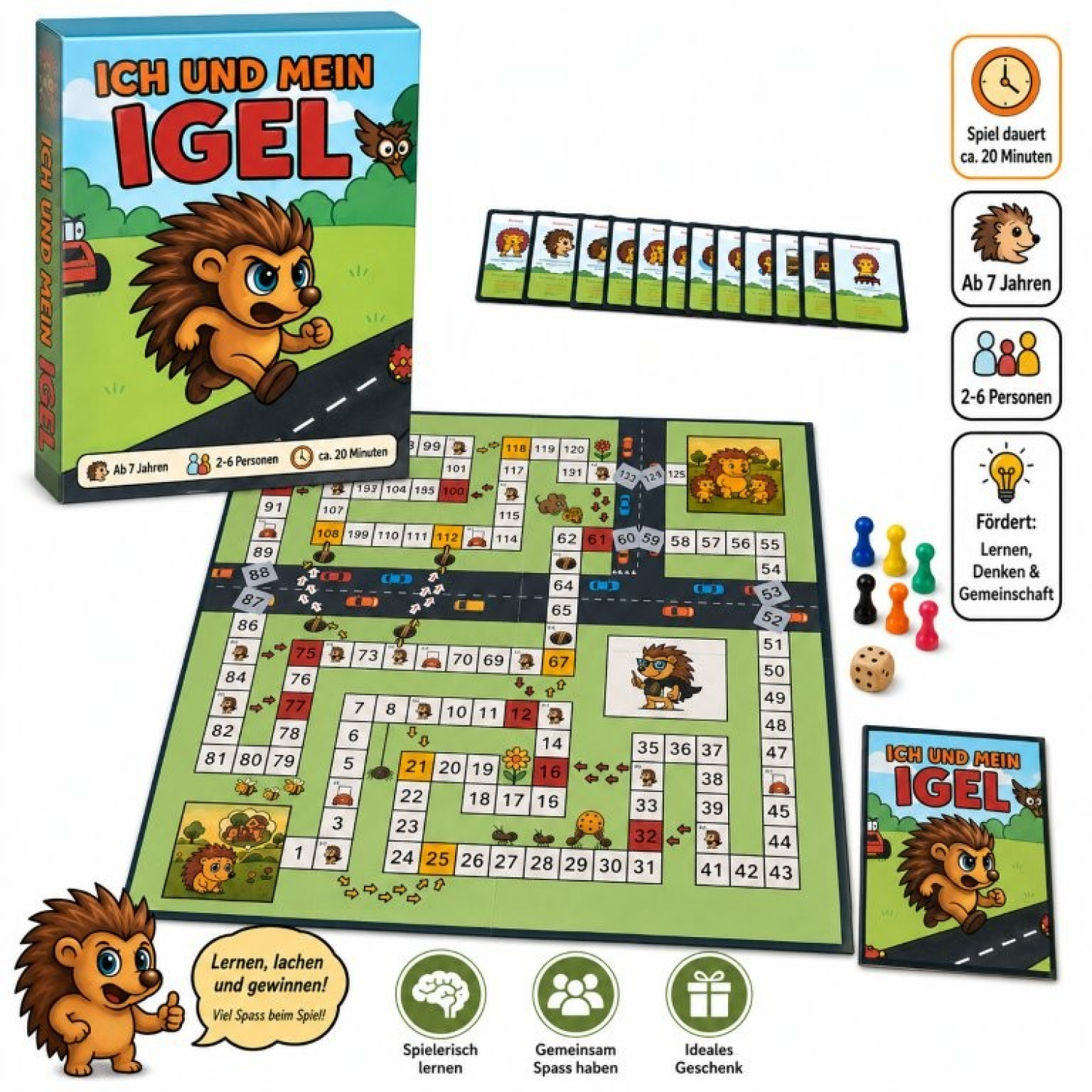 ICH UND MEIN IGEL - Brettspiel
